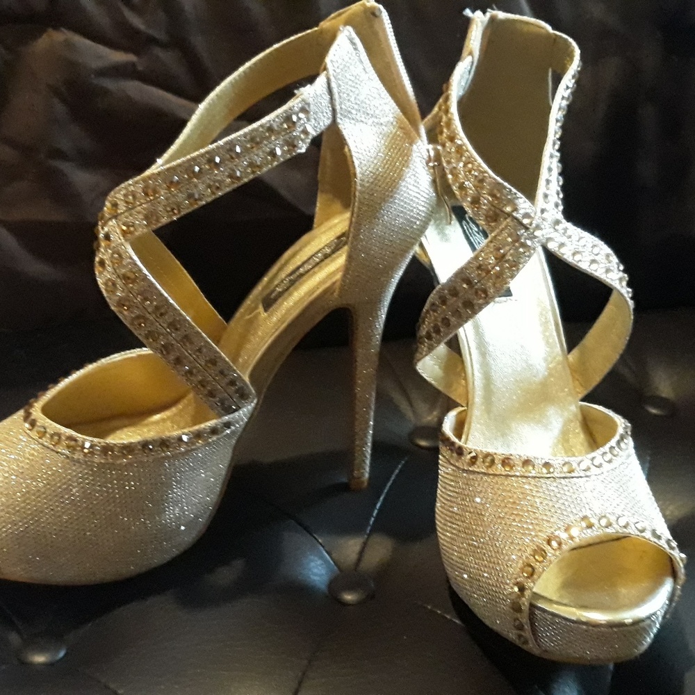 Gold Shoes